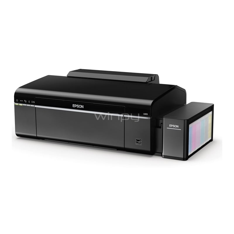 Impresora Epson tinta EcoTank L805 (Wifi, iPrint, Impresión CD/DVD)