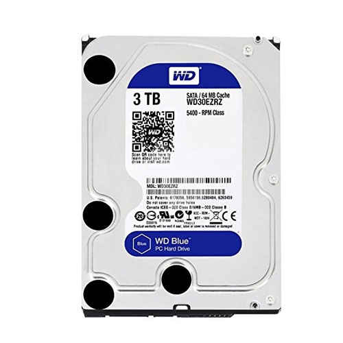 【3TB×6台】Western Digital HDD 3TB WD30EZRX Disco duro Western Digital Blue de 3 Tera (5400RPM, 64Mb Cache
