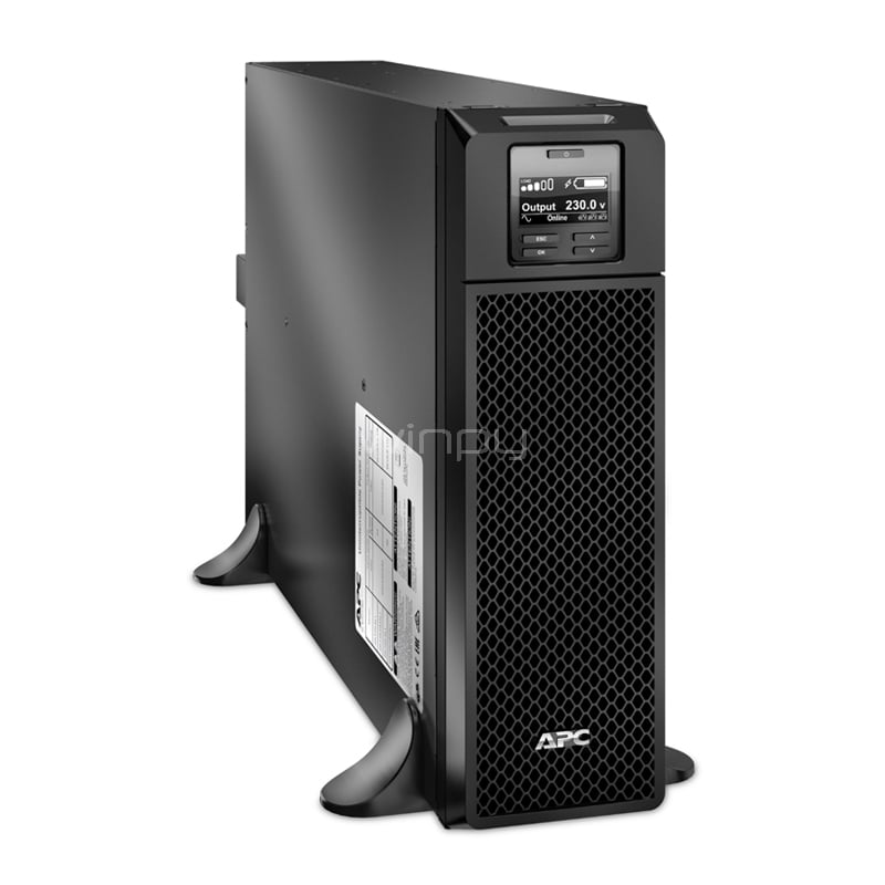 UPS APC Smart SRT5KXLI On-Line (5.0kVA /4.5kW, 220-240V, 6 salidas C13)