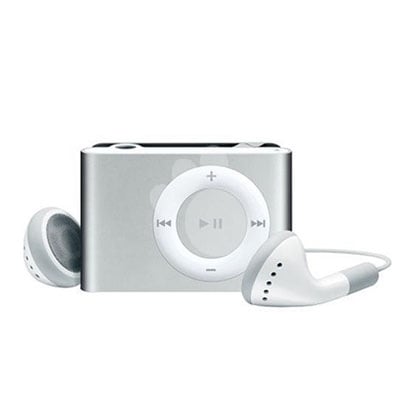 Apple iPod shuffle 2GB White/Silver | MKMG2LZ/A