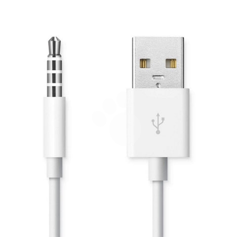 Cable USB para iPod shuffle de Apple