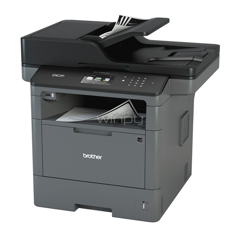 multifuncional brother dcp-l5650dn láser (b/n, 42ppm, 1200dpi, usb/ethernet)