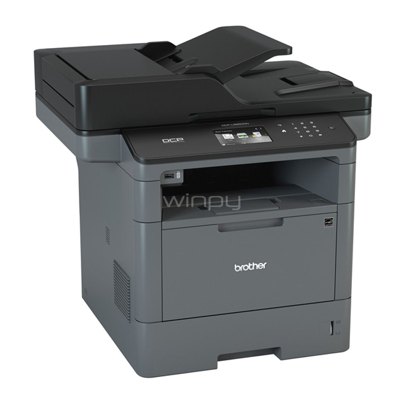 multifuncional brother dcp-l5650dn láser (b/n, 42ppm, 1200dpi, usb/ethernet)