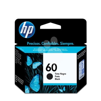 cartucho de tinta  negro  original HP 60