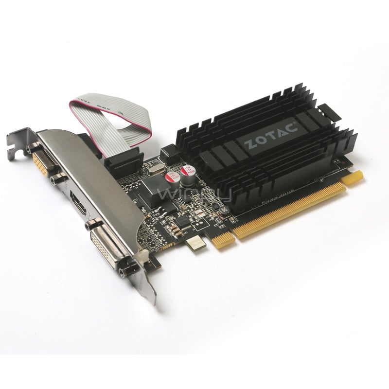 Tarjeta de Vídeo ZOTAC GeForce GT 710 - 1GB DDR3