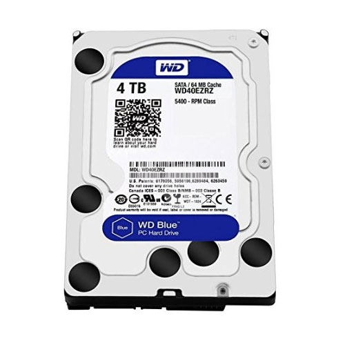 Disco duro Western Digital Blue de 4 Tera (5400RPM, 64Mb Cache