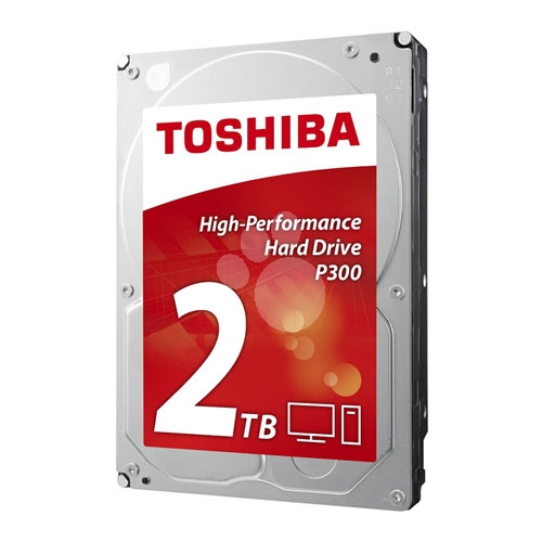 Disco duro Toshiba P300 de 2TB (SATA, 3.5 pulgadas, 7200rpm, 64MB caché)