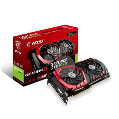 Carte Graphique MSI GeForce GTX 1070 Gaming X
