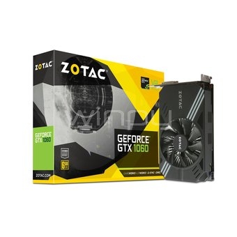 Zotac NVIDIA GeForce GTX 1060 Mini - 6GB - ZT-P10600A-10L - Winpy.cl