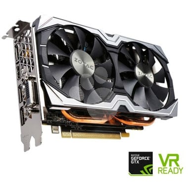 Zotac NVIDIA GeForce GTX 1060 AMP Edition - 6GB