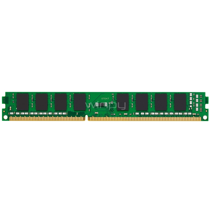 Memoria RAM Kingston de 4GB (DDR3, 1600 MHz, DIMM, CL11)