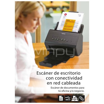 Escáner Brother ImageCenter™ ADS-2400N - Winpy.cl