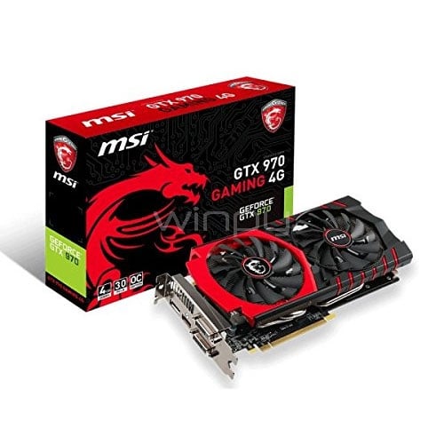 MSI NVIDIA GeForce GTX 970 GAMING - 4GB