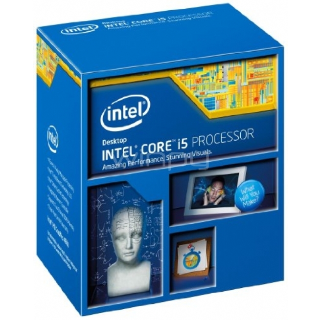 Procesador Intel Core i5-4460 (LGA1150 - 3,2 GHz) - BX80646I54460