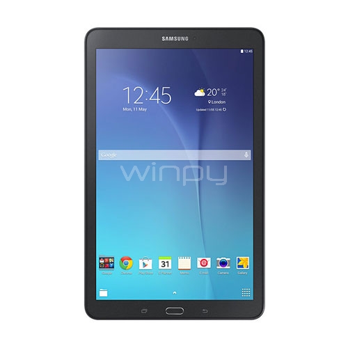 Tablet Samsung Galaxy Tab E 9.6 (QuadCore, 1.5GB RAM, 8GB Internos, Wifi+3G, Negro)