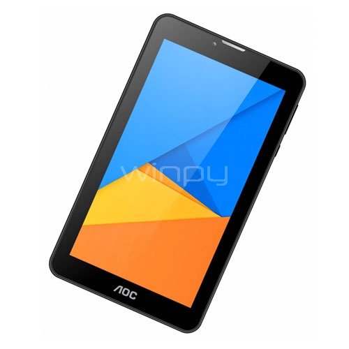 Tablet AOC™ A724G Quad Core 1,2GHz Dual cámara